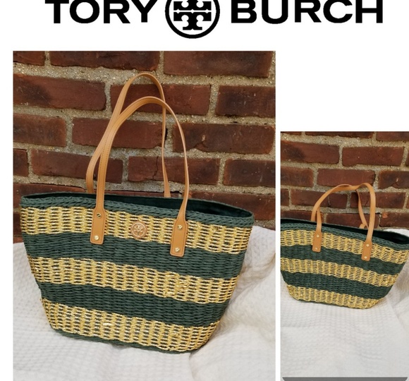 Tory Burch Handbags - LN Tory Burch straw tote